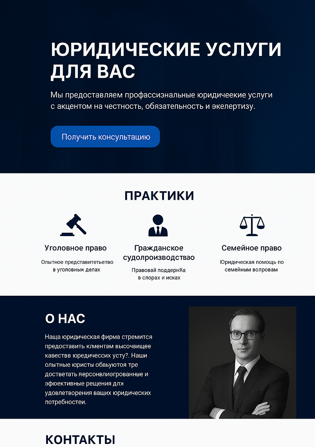 Юридические услуги