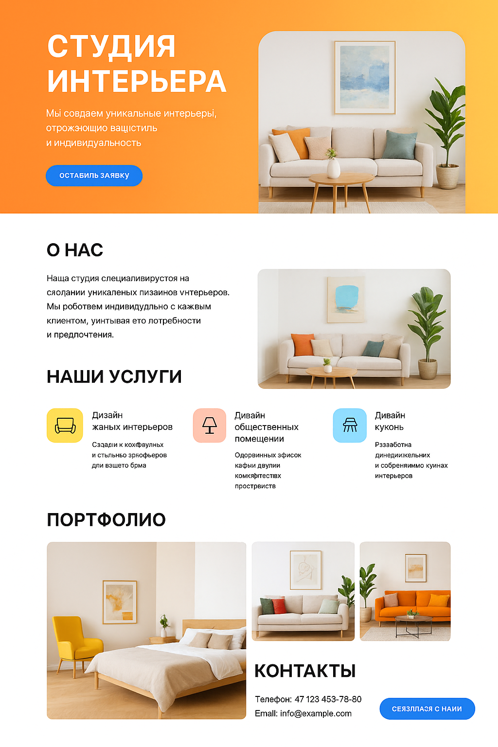Студия интерьера